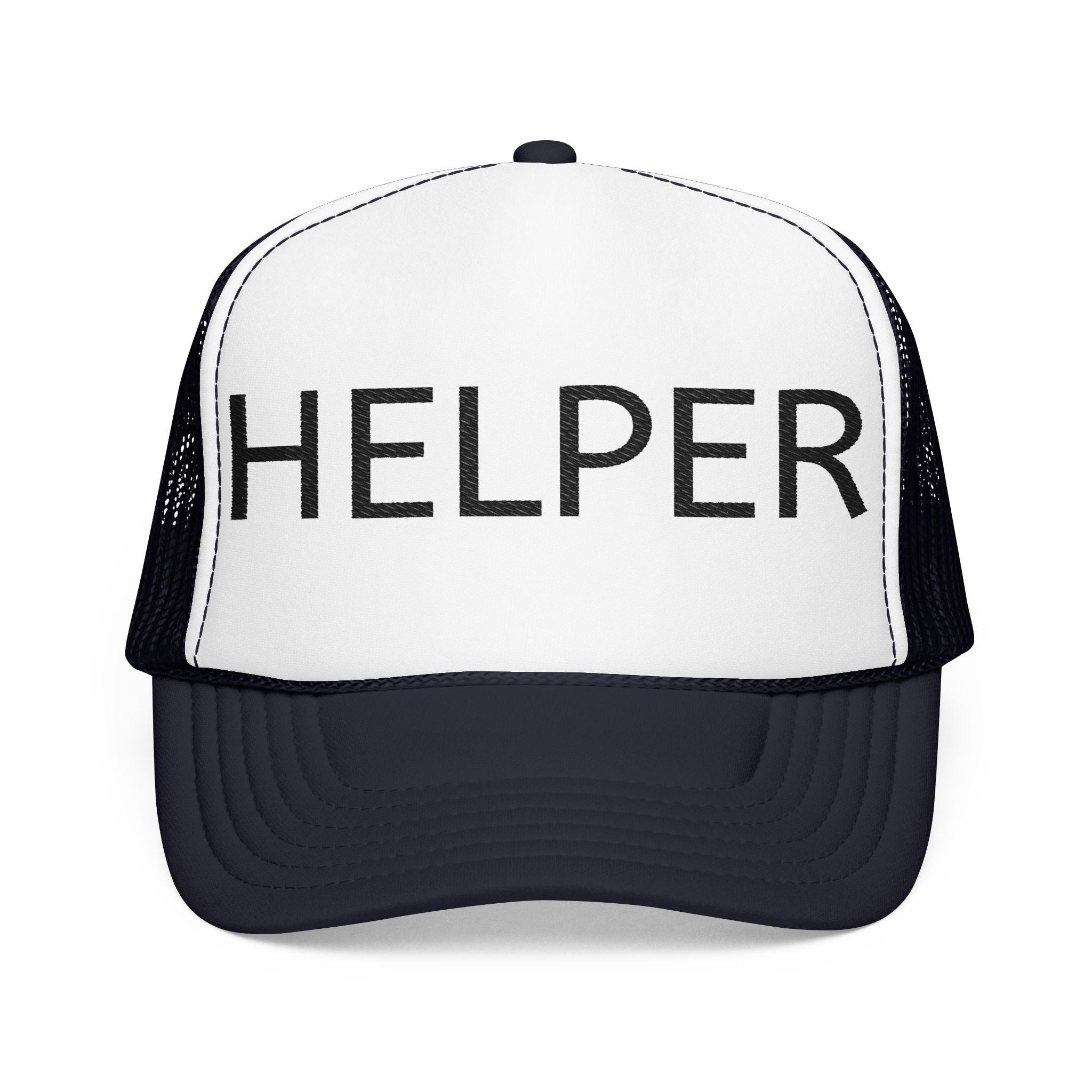 Helper Trucker Hat -Staff Identification Cap-Church Camp