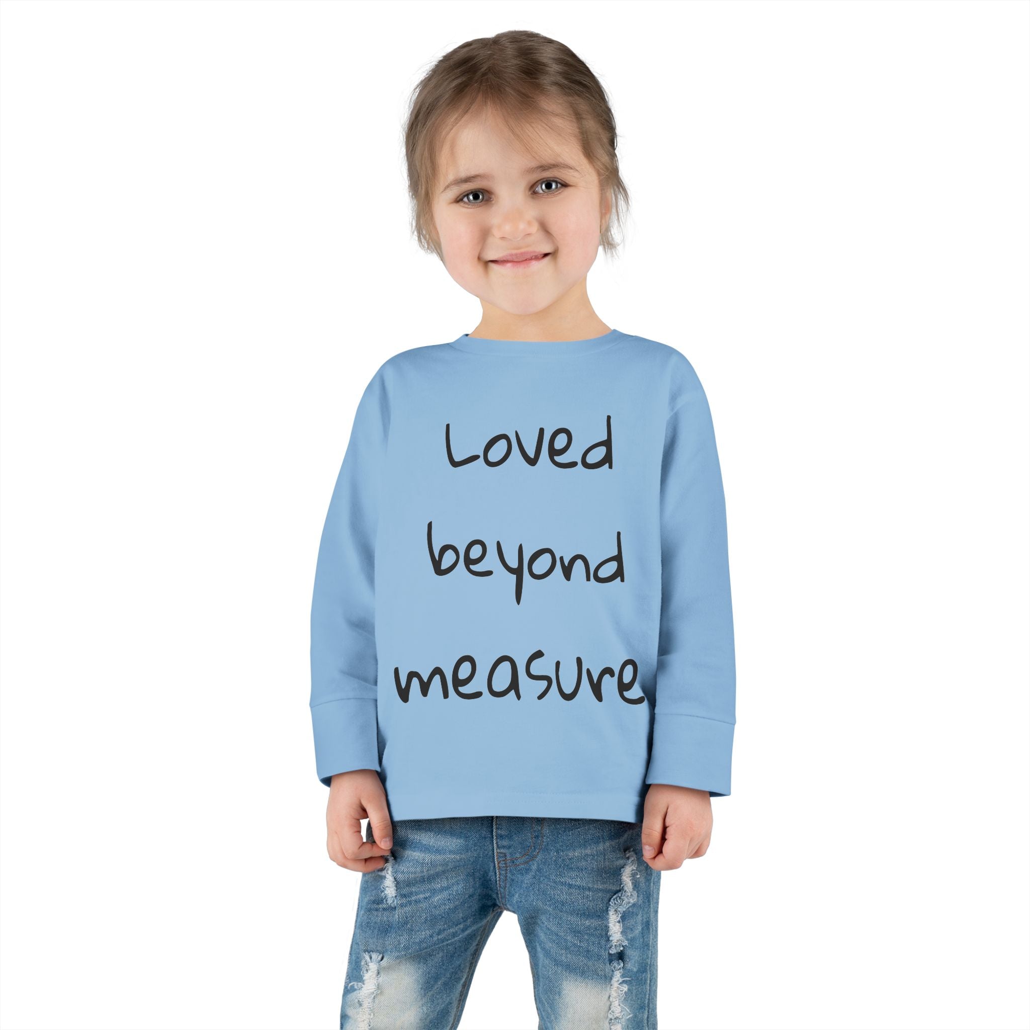 Christian Toddler Long Sleeve Tee — Gift for Christian Kids