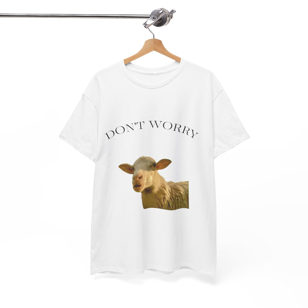 Don’t Worry Sheep Tee — "Everything is Gonna Be Alright" Relaxing Farm Animal T-Shirt