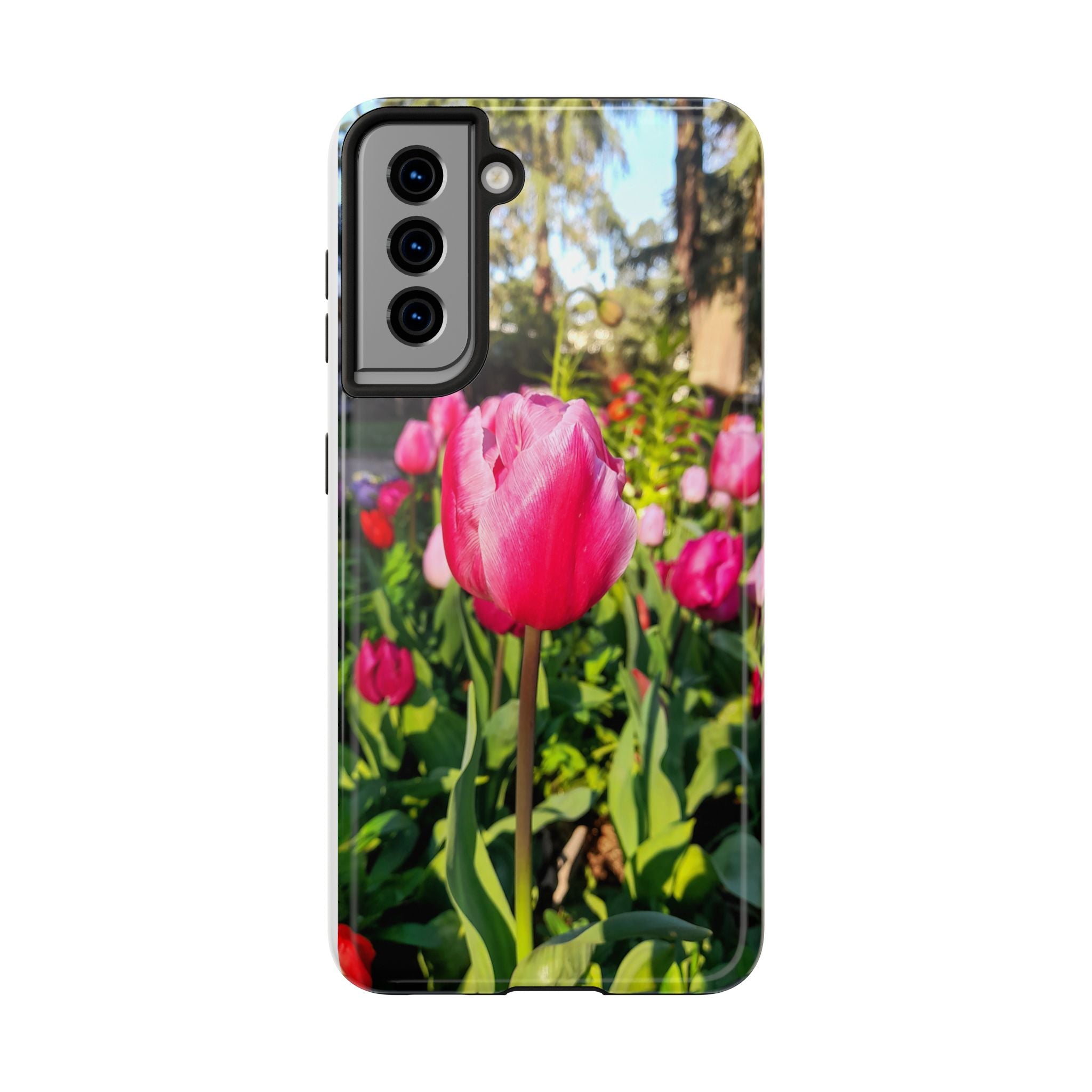 Floral Spring Tough Phone Case — Protective Phone Case with Spring Flowers