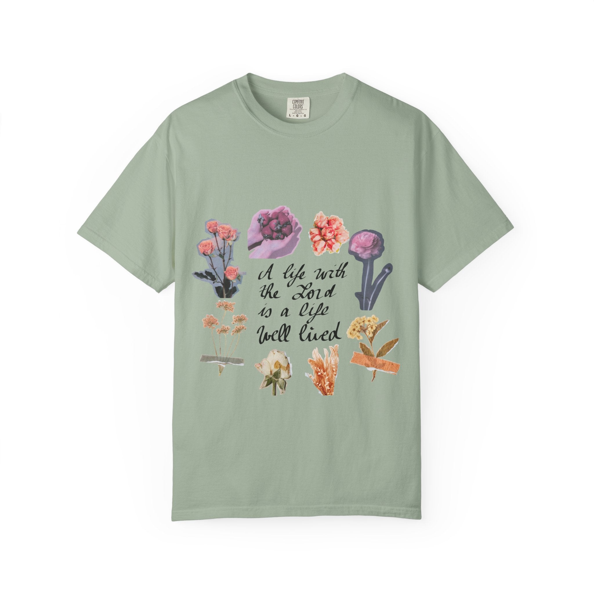 Christian Floral T-Shirt — Faith-Inspired Floral Tee