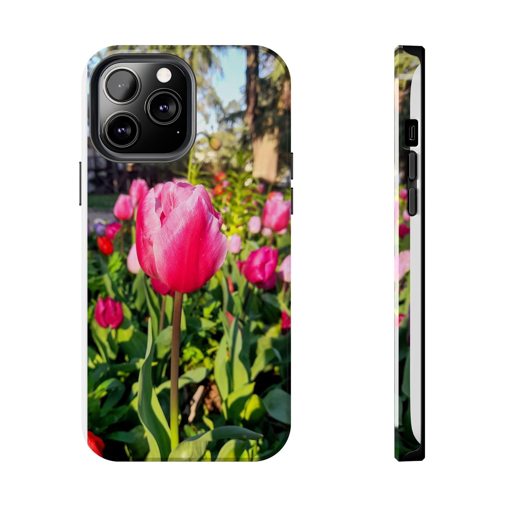 Floral Spring Tough Phone Case — Protective Phone Case with Spring Flowers