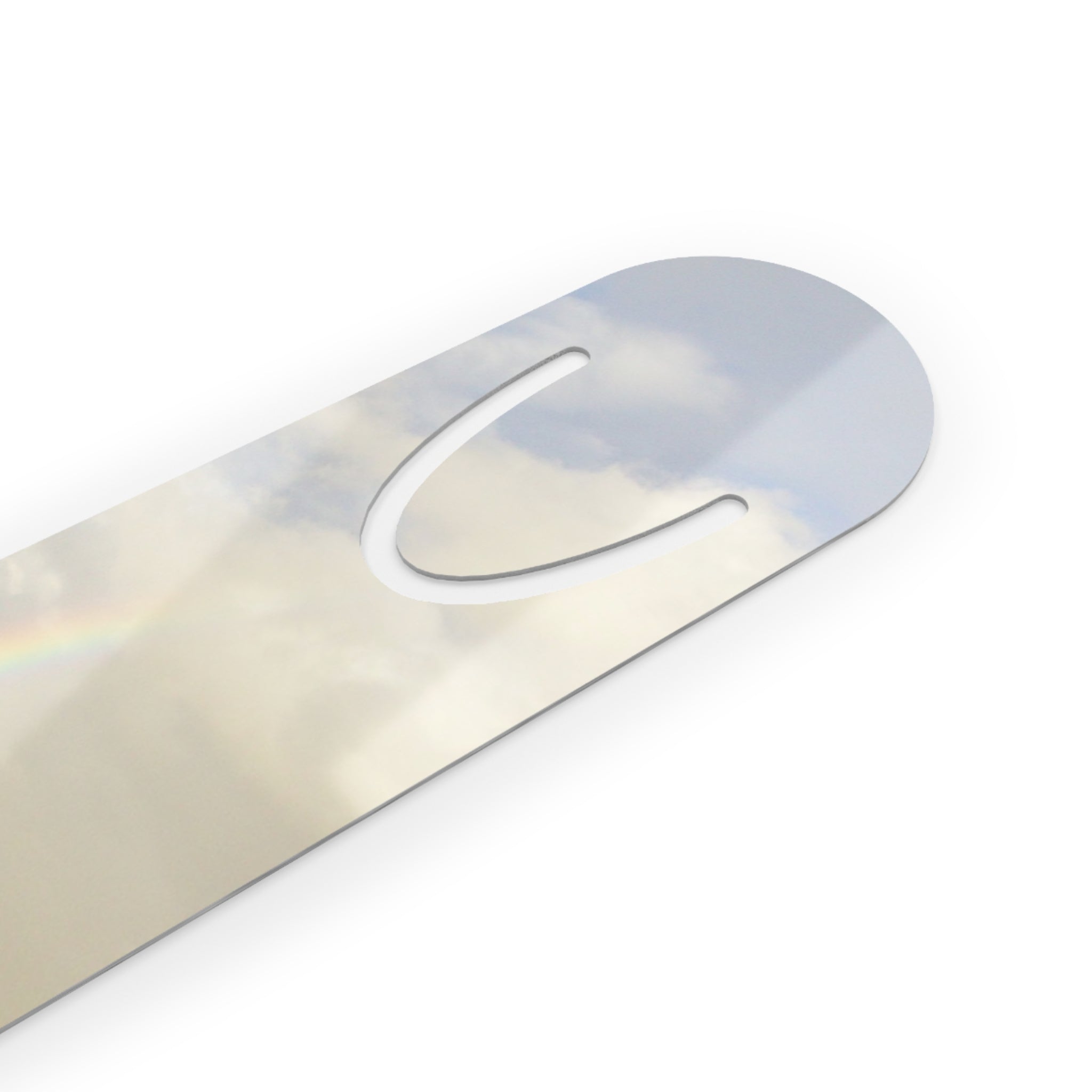 Paris Rainbow Bookmark — Colorful Parisian Skyline Bookmarker