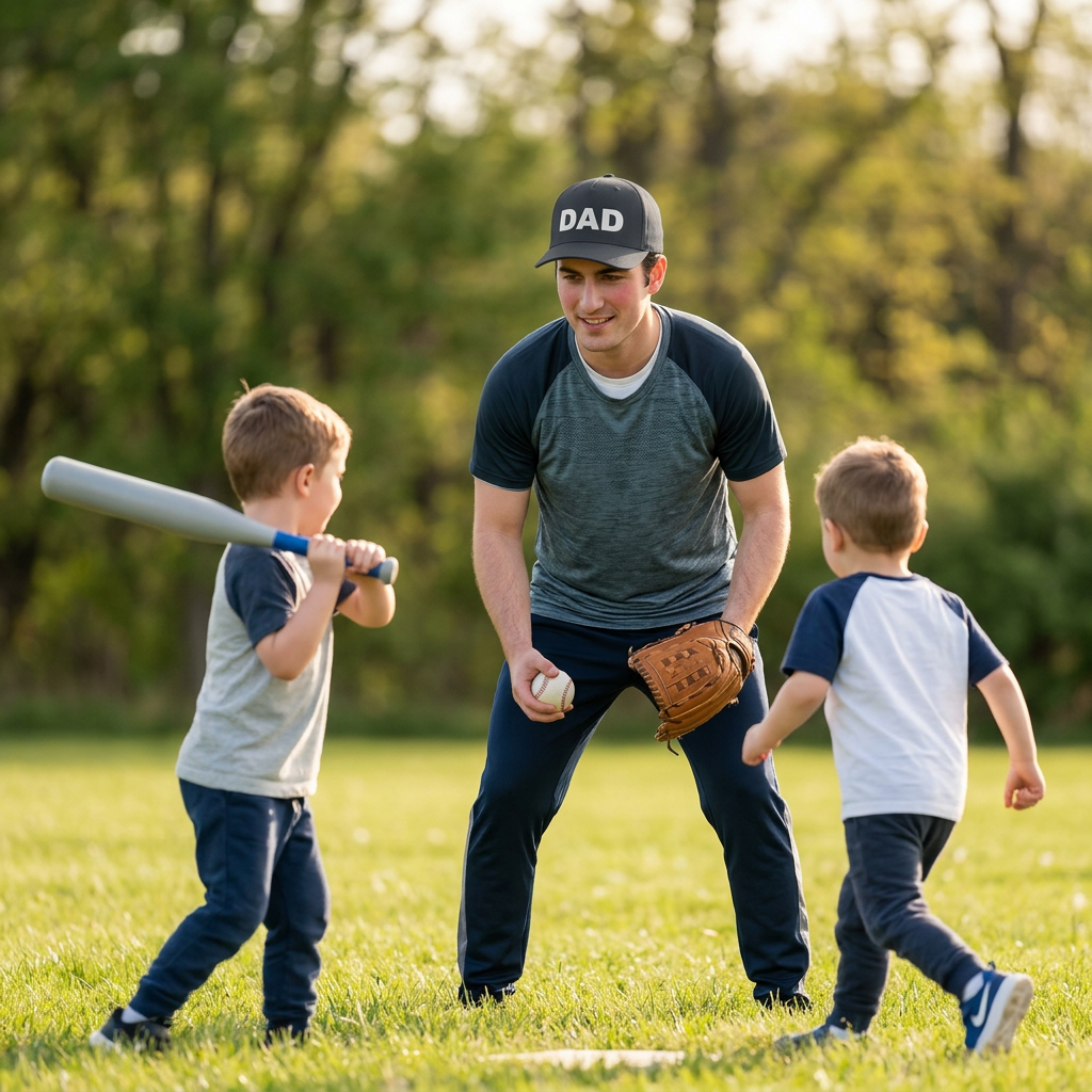 Dad Mid Profile Baseball Cap — Gift for Dad