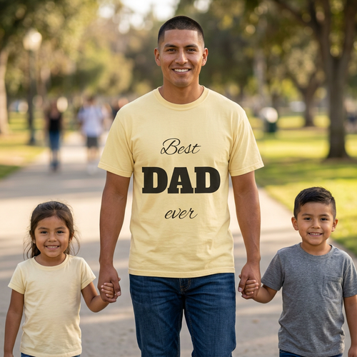 Best Dad Ever T-Shirt — Father's Day Everyday Hero Tee