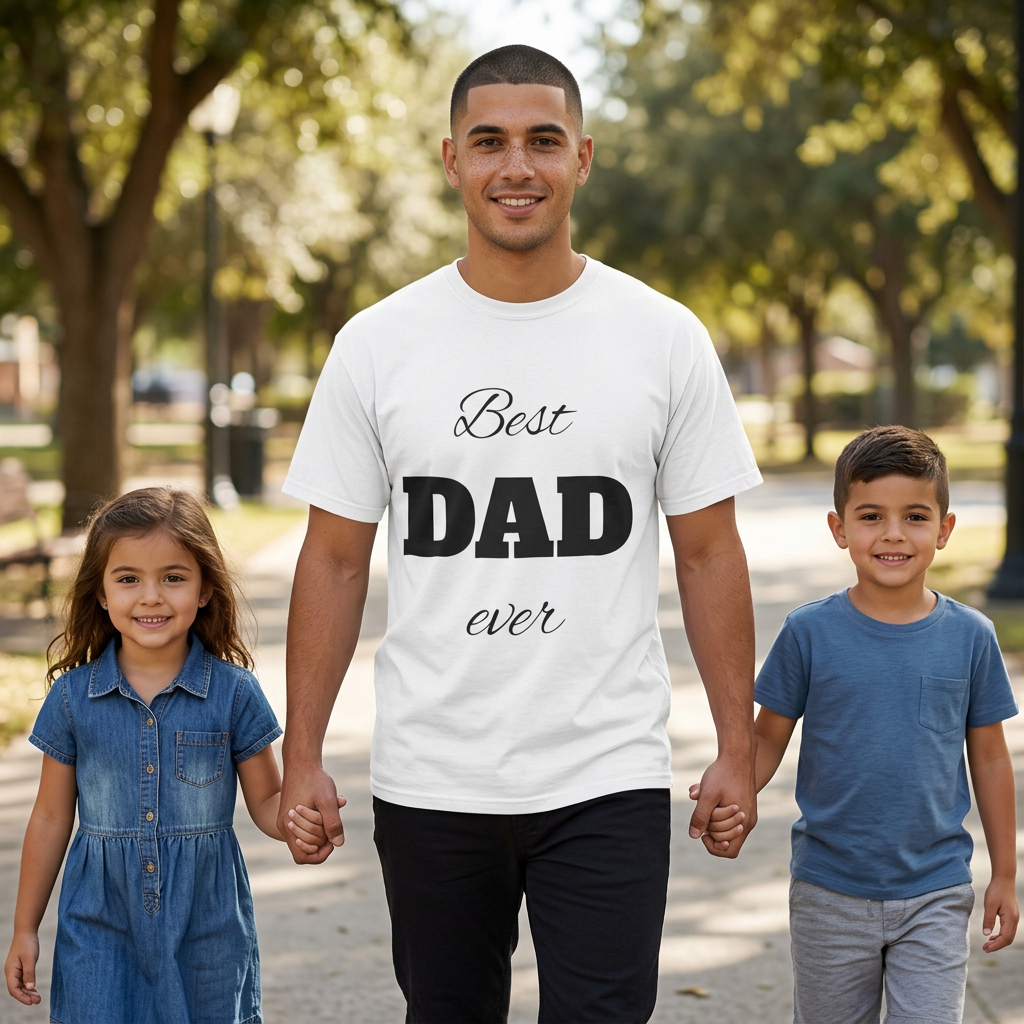 Best Dad Ever T-Shirt — Father's Day Everyday Hero Tee