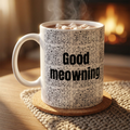 Child’s Kitten Drawing Ceramic Mug — Hand-Drawn Kitty Art (11oz, 15oz)