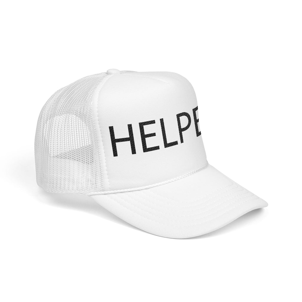 Helper Trucker Hat -Staff Identification Cap-Church Camp