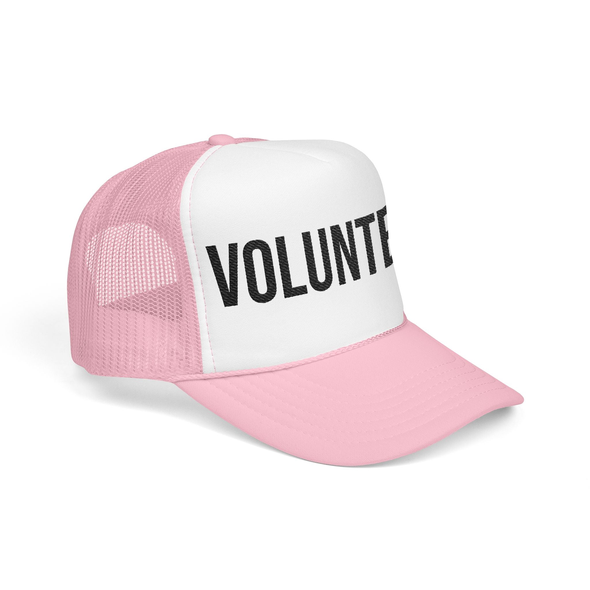 Embroidered Volunteer Foam Trucker Hat
