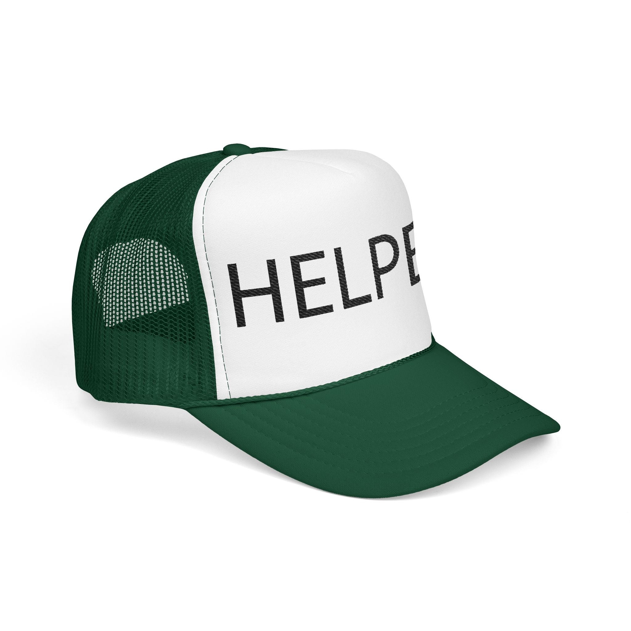 Helper Trucker Hat -Staff Identification Cap-Church Camp