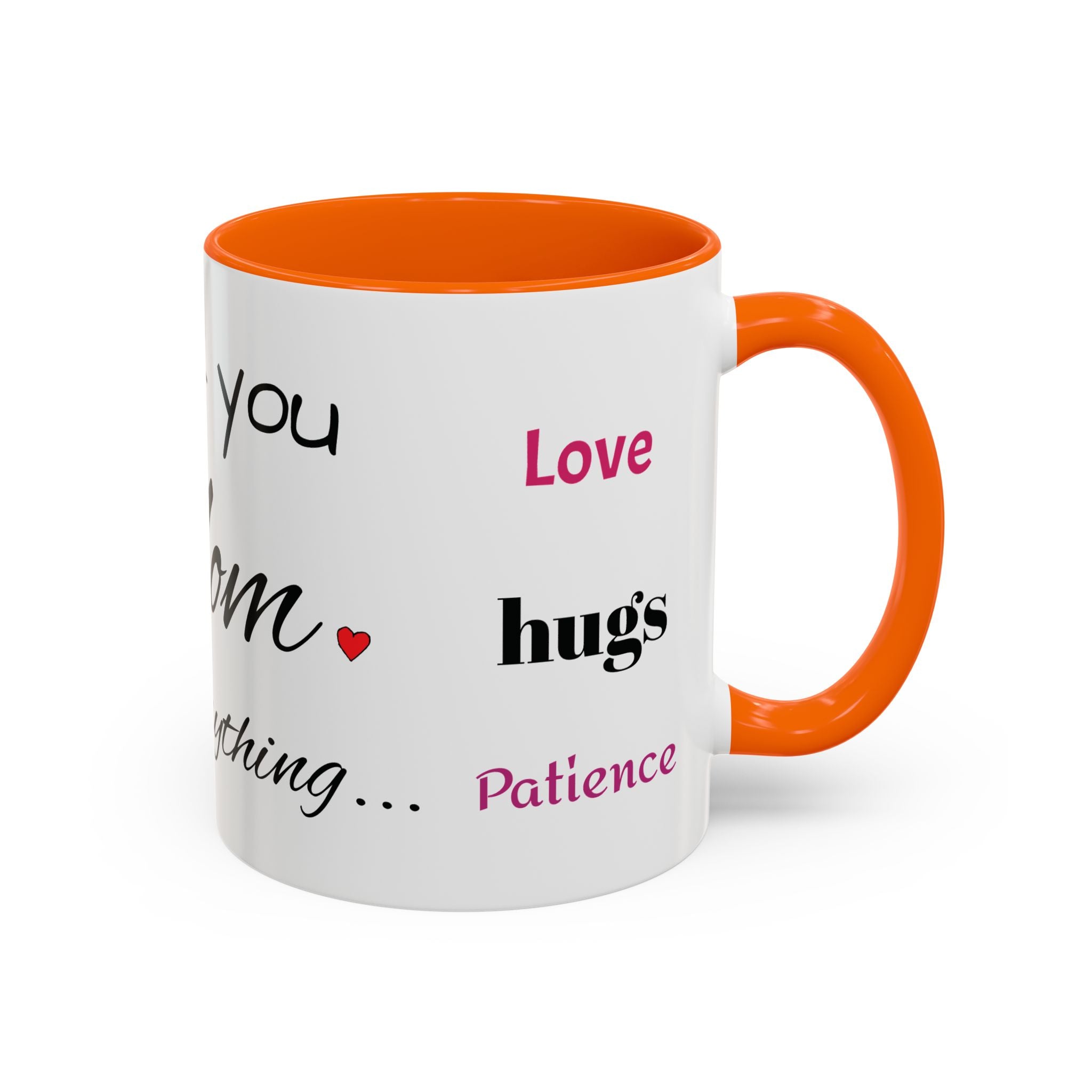 Thank You for Being My Mom - Accent Coffee Mug (11/15oz)