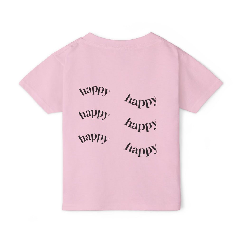 Happy Jumping Kid Toddler T-Shirt — Hand-Drawn Joyful Playtime Tee