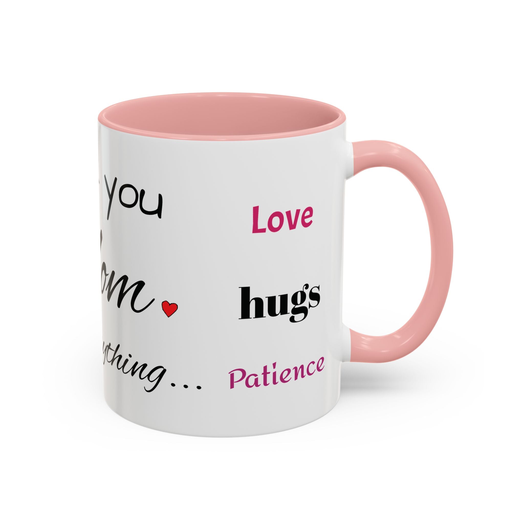 Thank You for Being My Mom - Accent Coffee Mug (11/15oz)