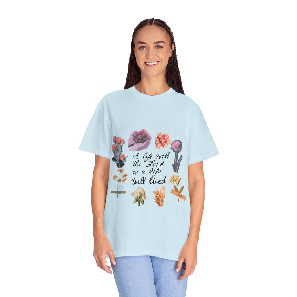 Christian Floral T-Shirt — Faith-Inspired Floral Tee