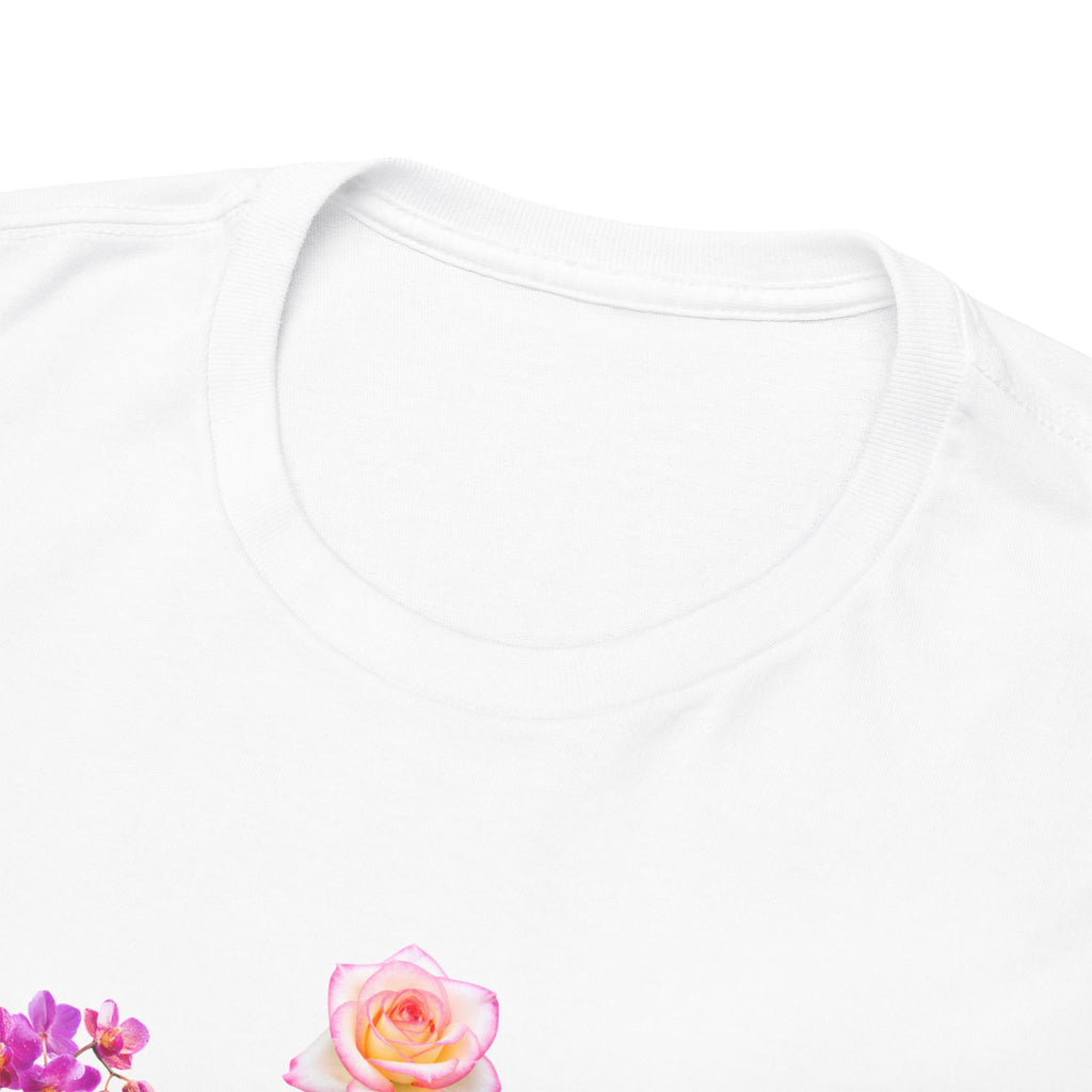 Jesus Loves Me Floral T‑Shirt — Christian Flower Wreath Tee
