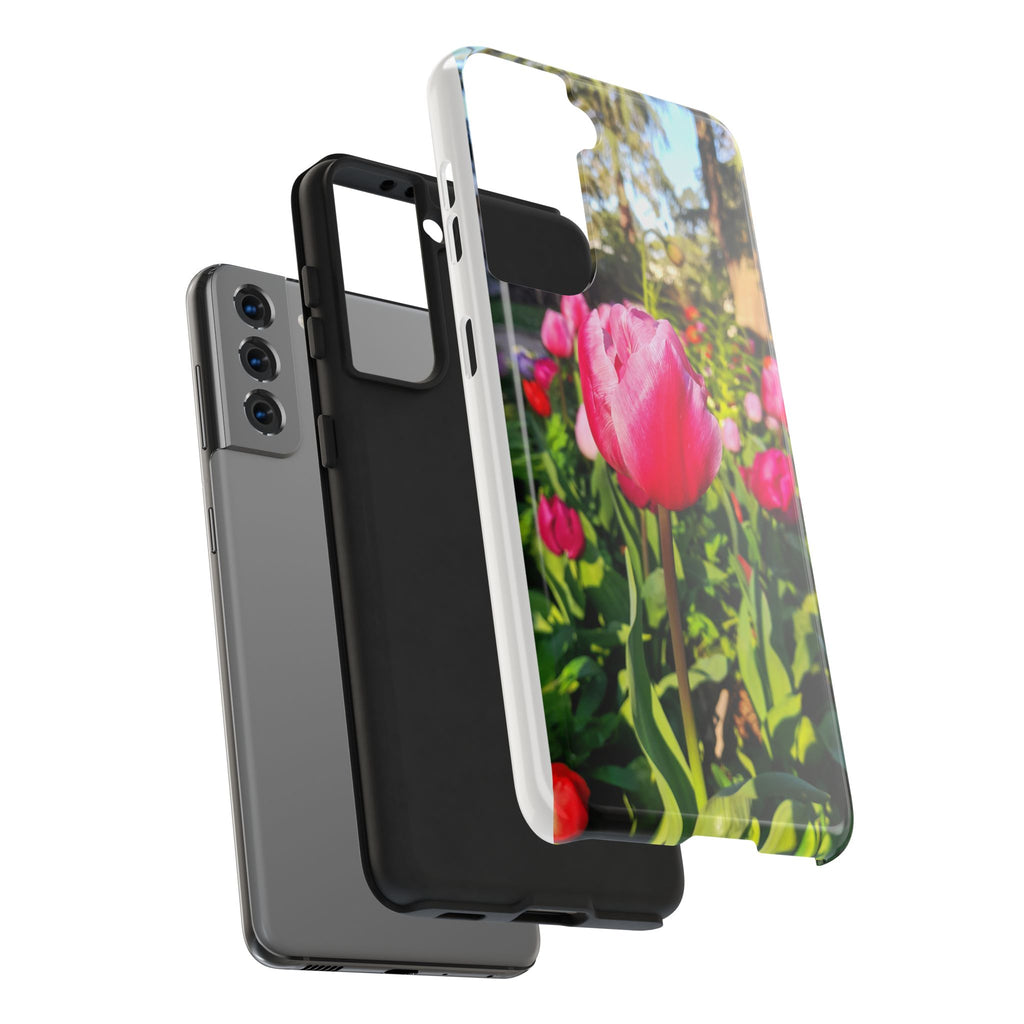 Floral Spring Tough Phone Case — Protective Phone Case with Spring Flowers