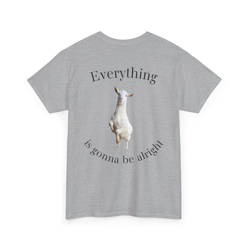 Don’t Worry Sheep Tee — "Everything is Gonna Be Alright" Relaxing Farm Animal T-Shirt