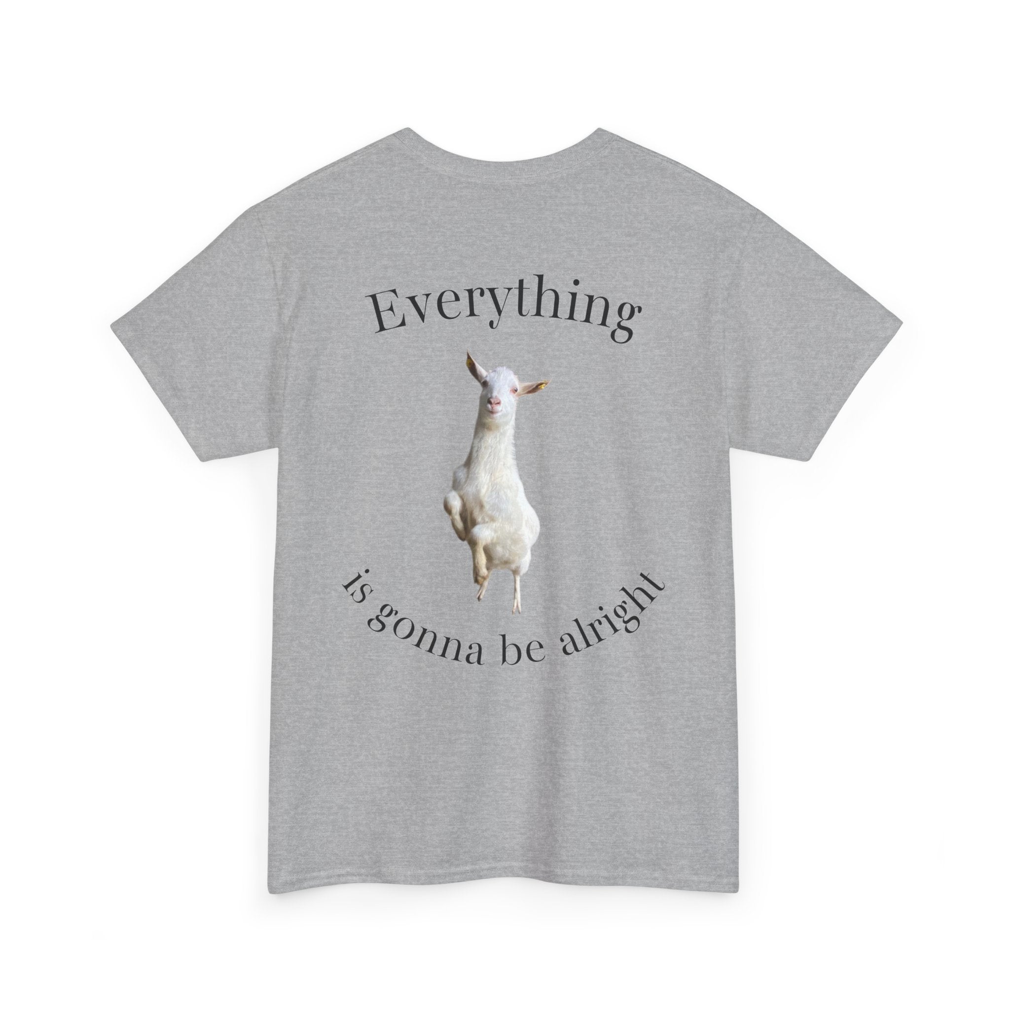 Don’t Worry Sheep Tee — "Everything is Gonna Be Alright" Relaxing Farm Animal T-Shirt