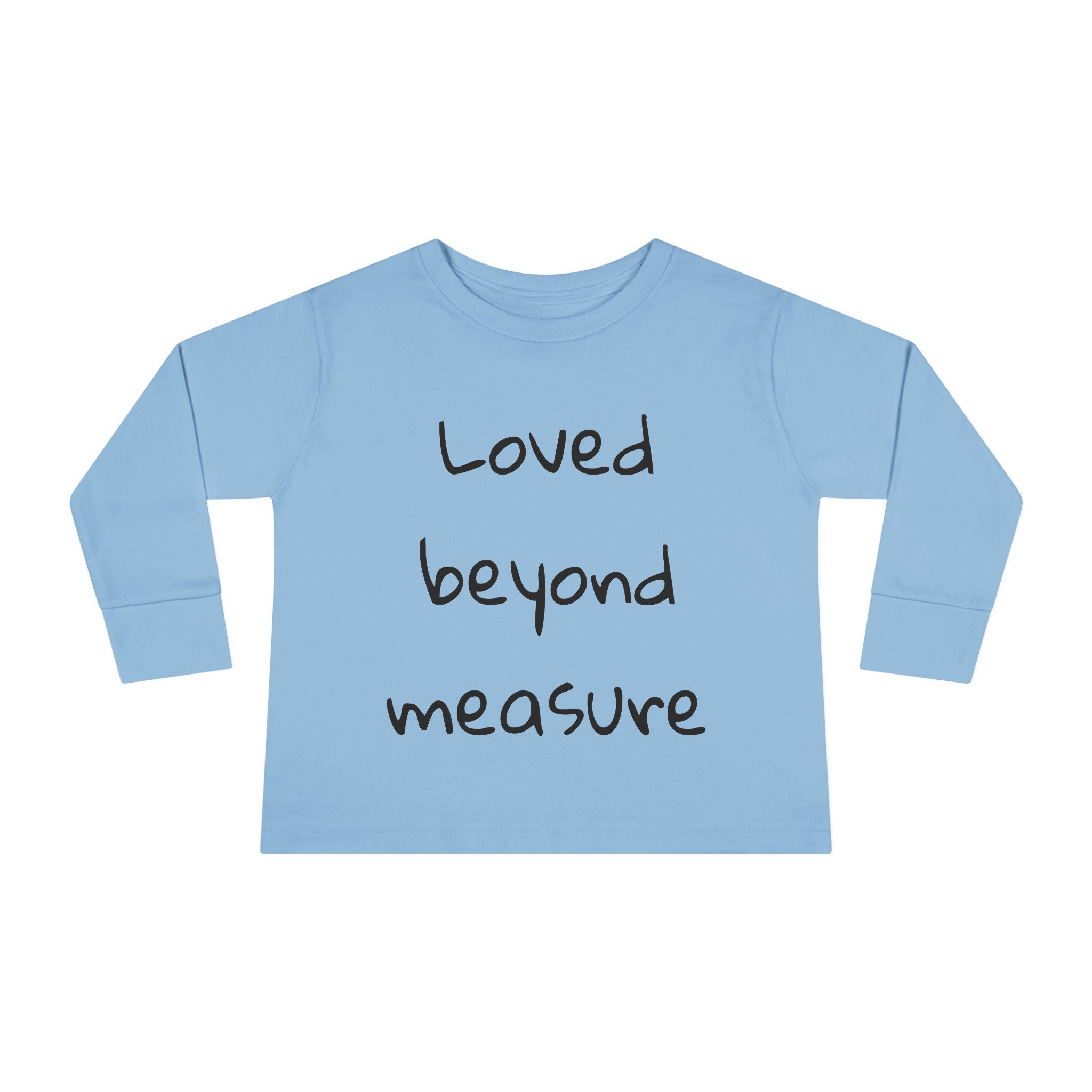 Christian Toddler Long Sleeve Tee — Gift for Christian Kids