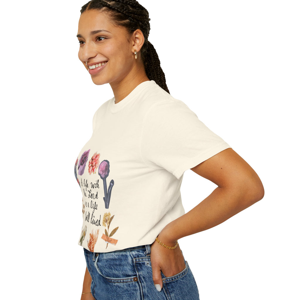 Christian Floral T-Shirt — Faith-Inspired Floral Tee