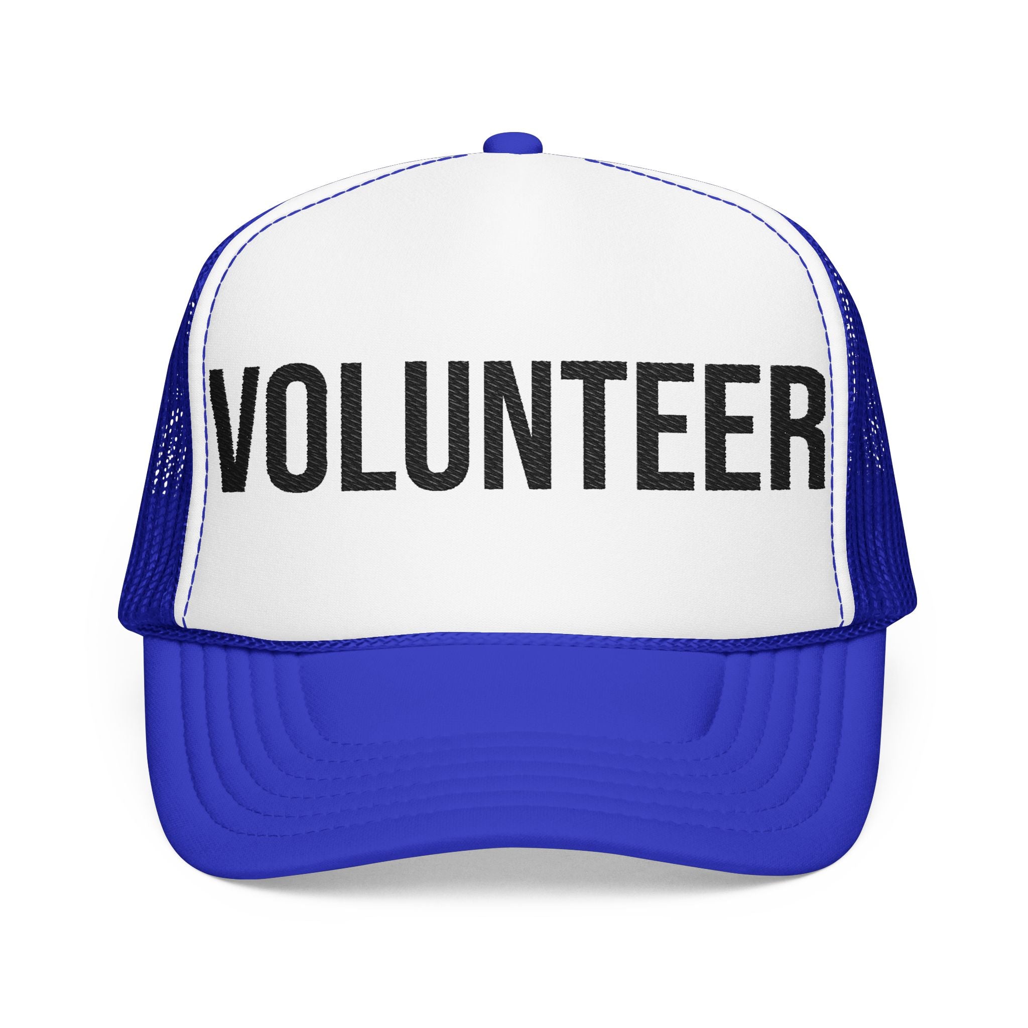 Embroidered Volunteer Foam Trucker Hat