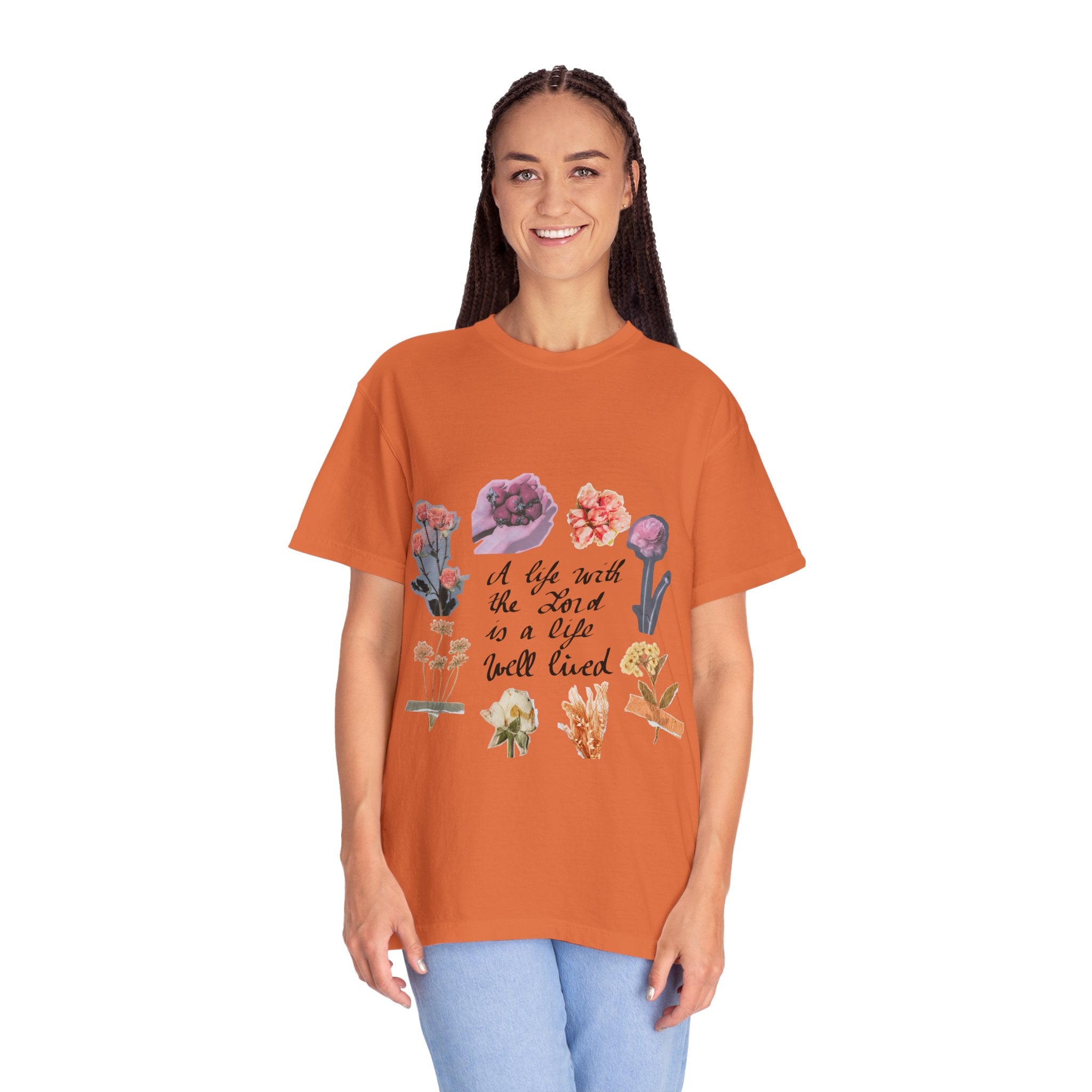 Christian Floral T-Shirt — Faith-Inspired Floral Tee