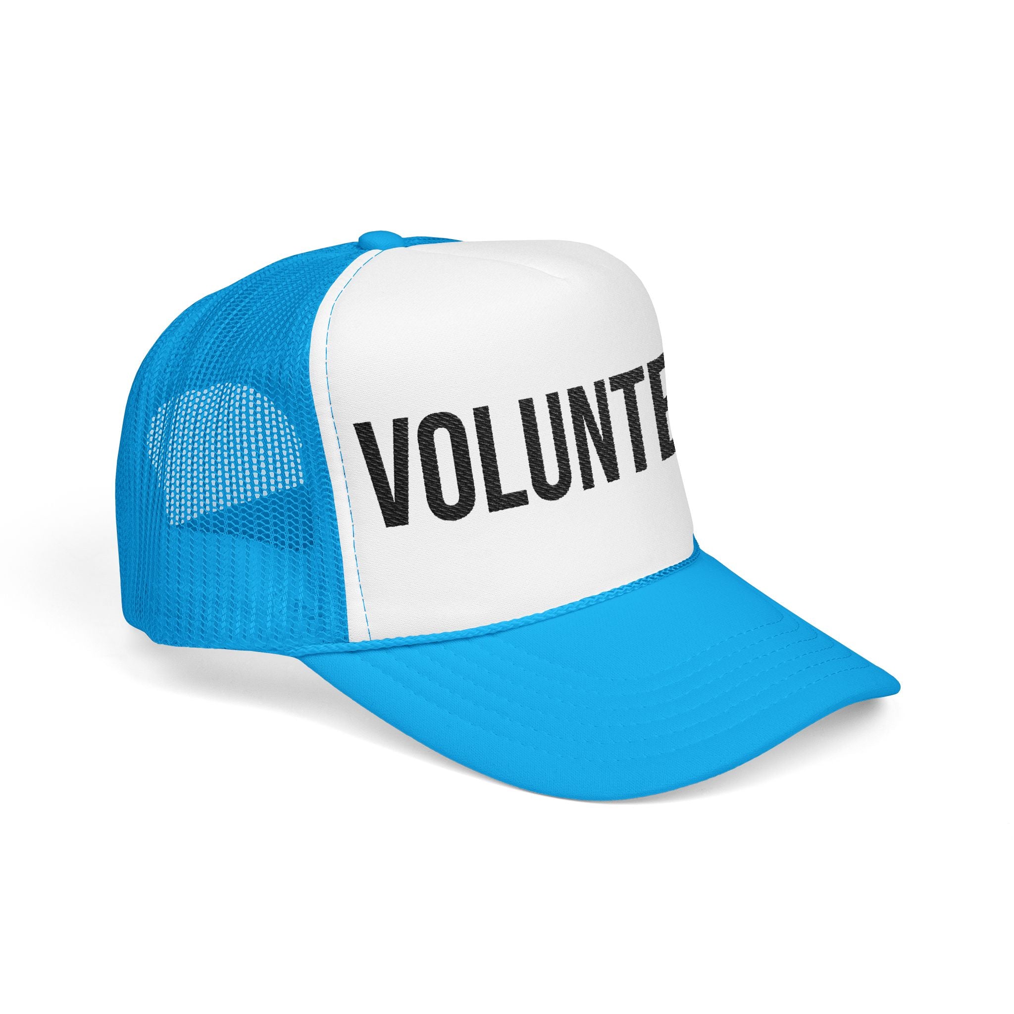 Embroidered Volunteer Foam Trucker Hat