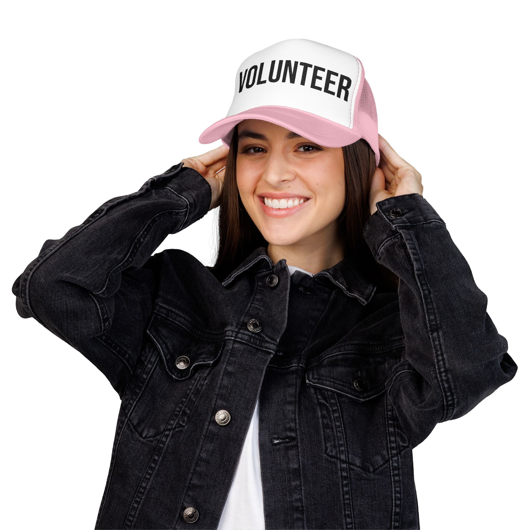 Embroidered Volunteer Foam Trucker Hat