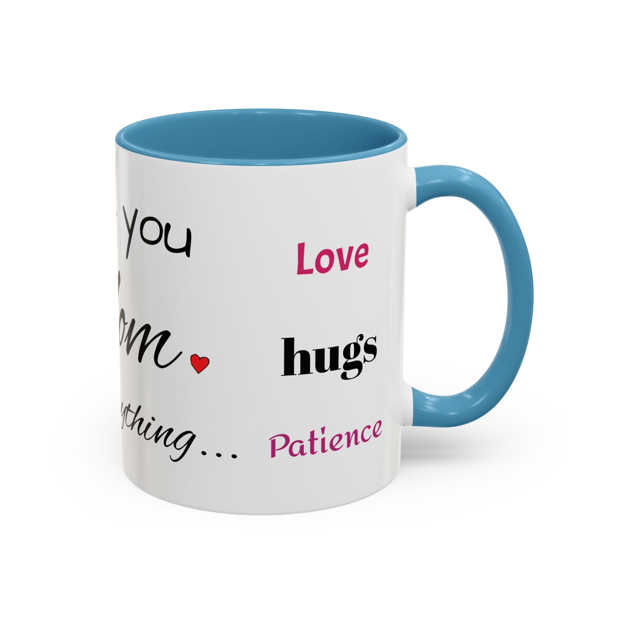 Thank You for Being My Mom - Accent Coffee Mug (11/15oz)