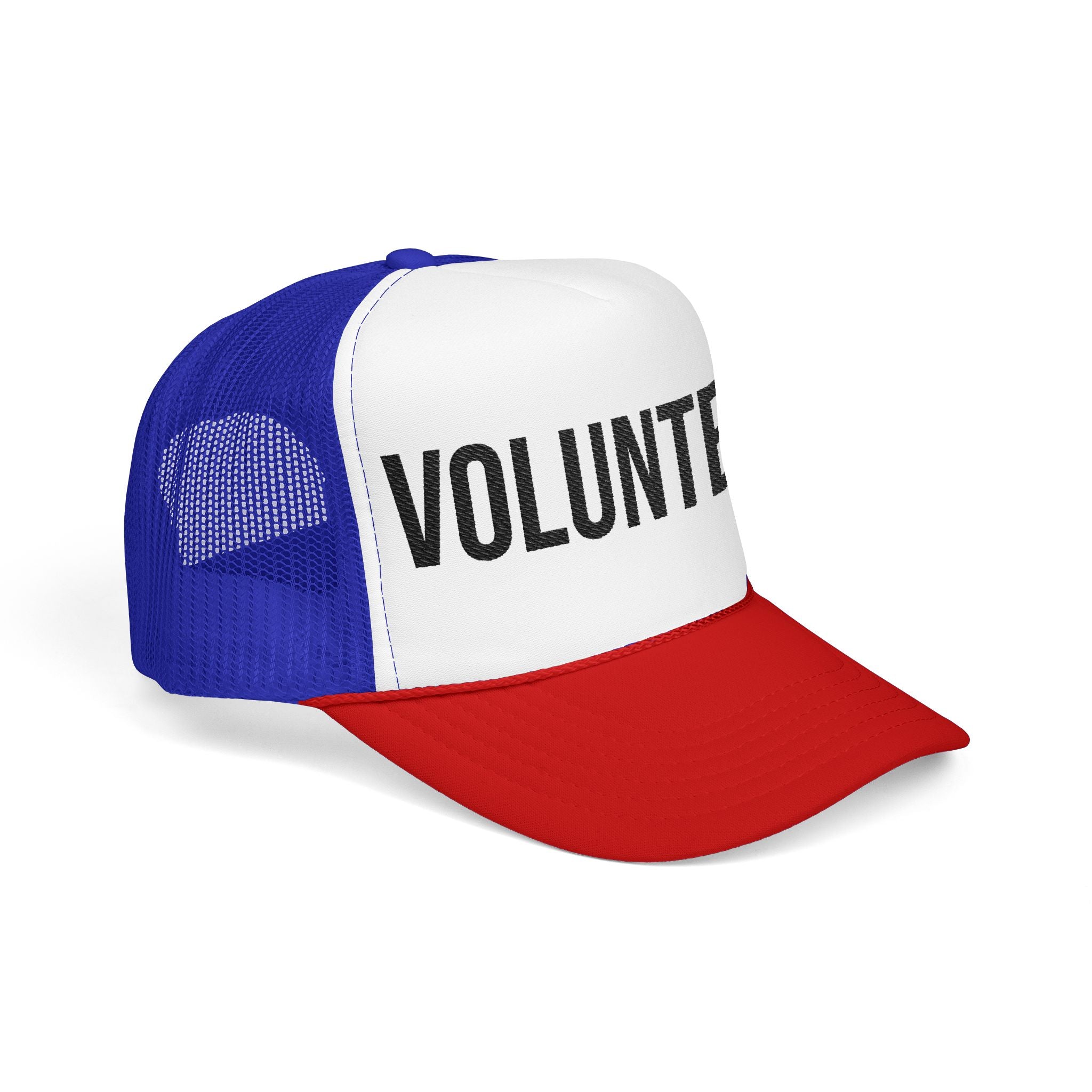 Embroidered Volunteer Foam Trucker Hat