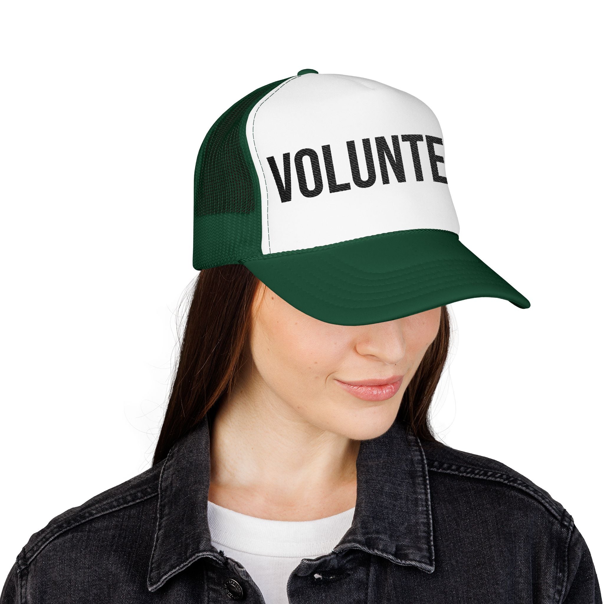 Embroidered Volunteer Foam Trucker Hat