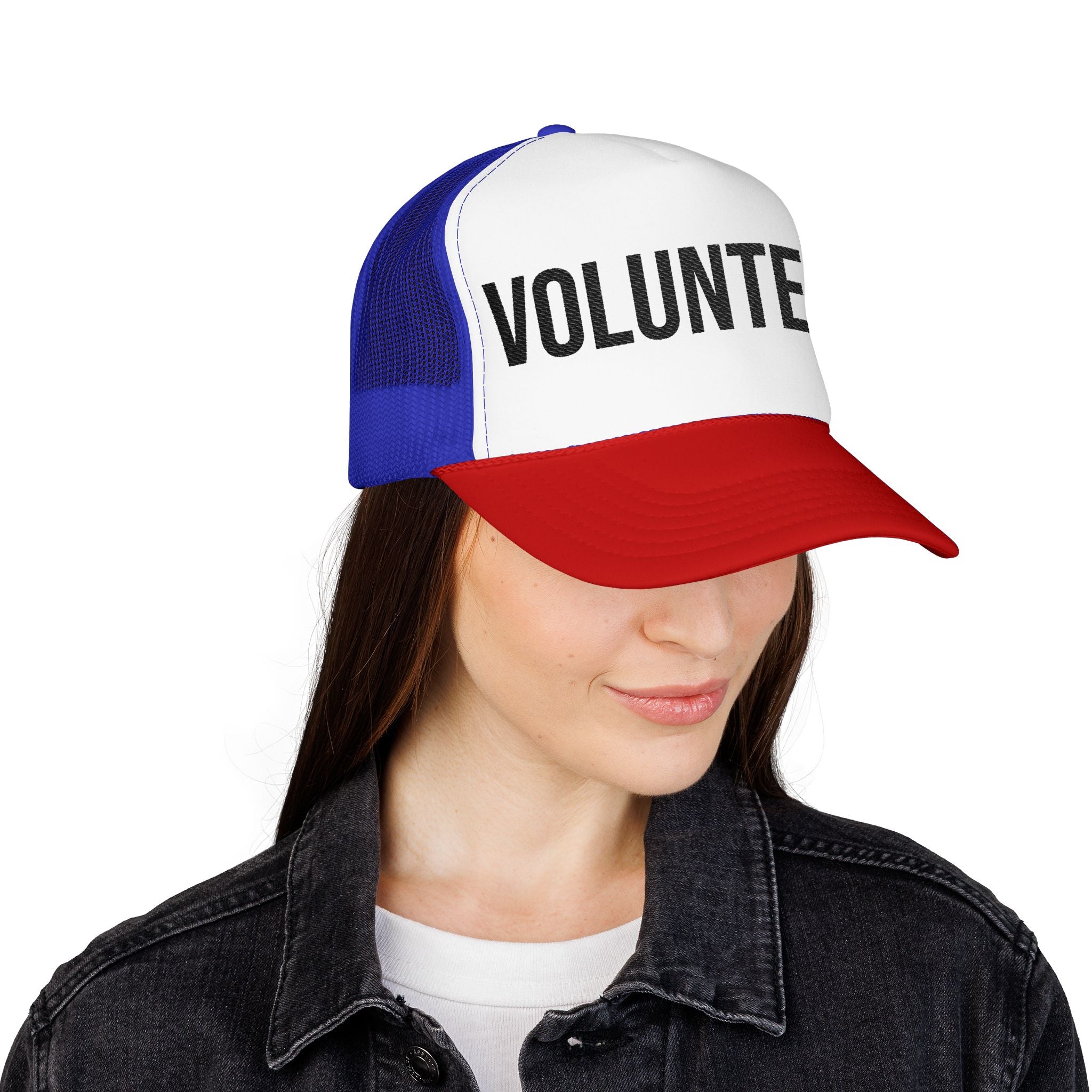 Embroidered Volunteer Foam Trucker Hat