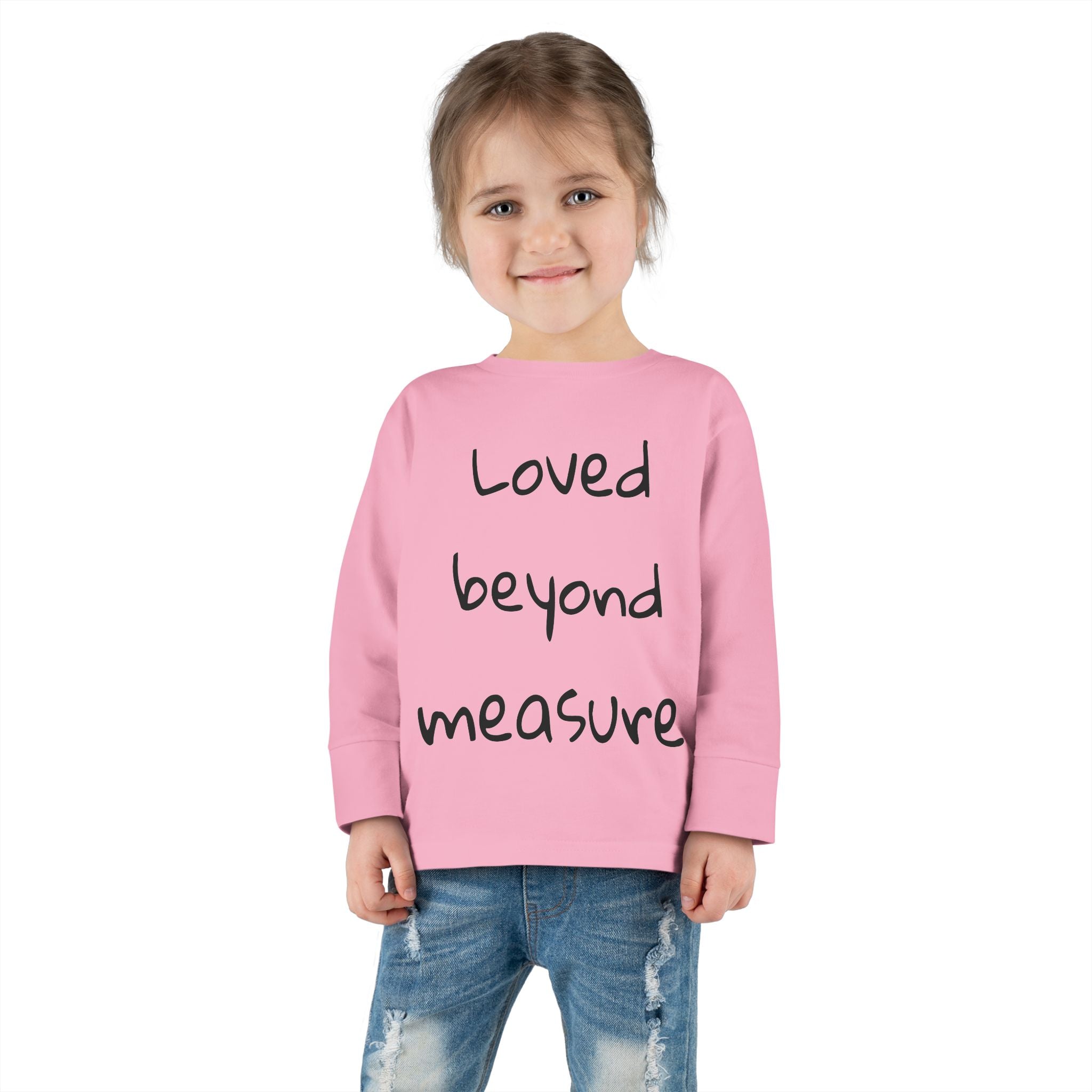 Christian Toddler Long Sleeve Tee — Gift for Christian Kids