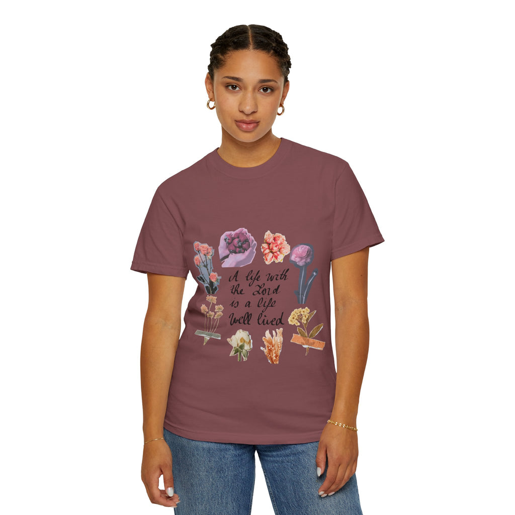 Christian Floral T-Shirt — Faith-Inspired Floral Tee