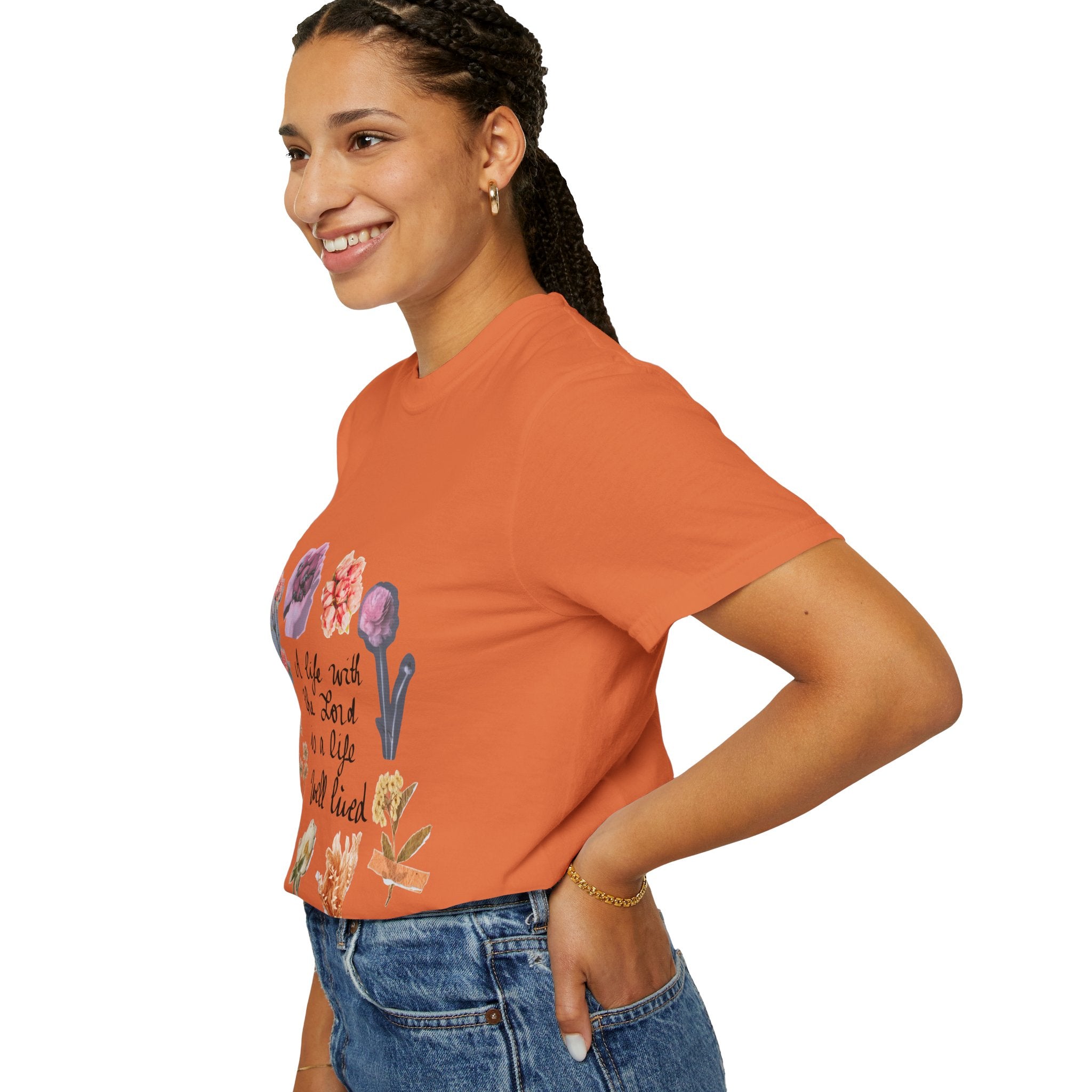 Christian Floral T-Shirt — Faith-Inspired Floral Tee