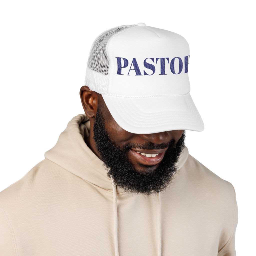 Pastor Foam Trucker Hat — Church Camp & Conference Identification