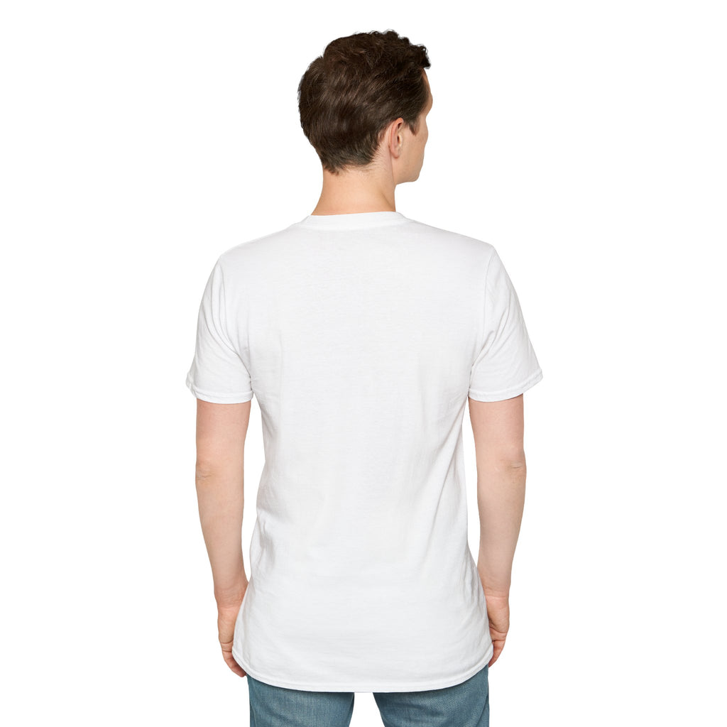 Romantic Cartoon Couple T-Shirt — Cute Heart Sketch Valentine Tee  hand-drawn