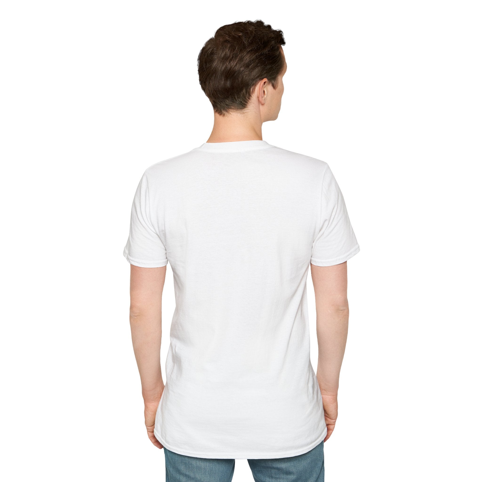 Romantic Cartoon Couple T-Shirt — Cute Heart Sketch Valentine Tee  hand-drawn