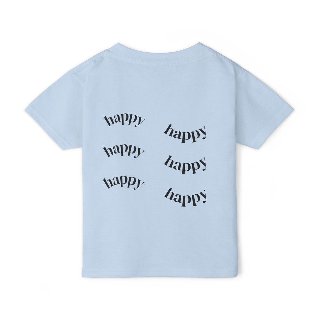 Happy Jumping Kid Toddler T-Shirt — Hand-Drawn Joyful Playtime Tee