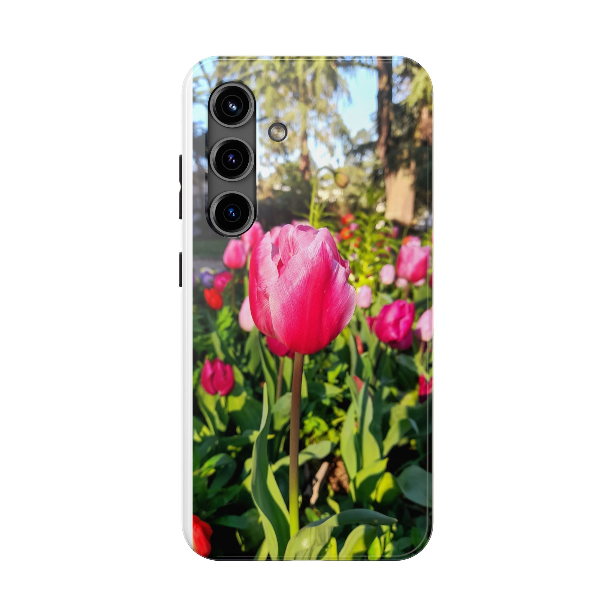 Floral Spring Tough Phone Case — Protective Phone Case with Spring Flowers