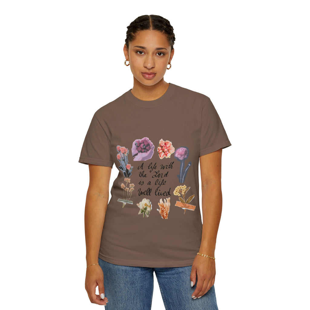 Christian Floral T-Shirt — Faith-Inspired Floral Tee