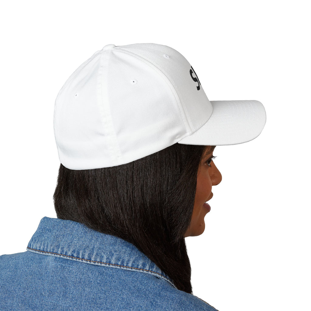 Embroidered 'SHEEP' Closed-Back Cap
