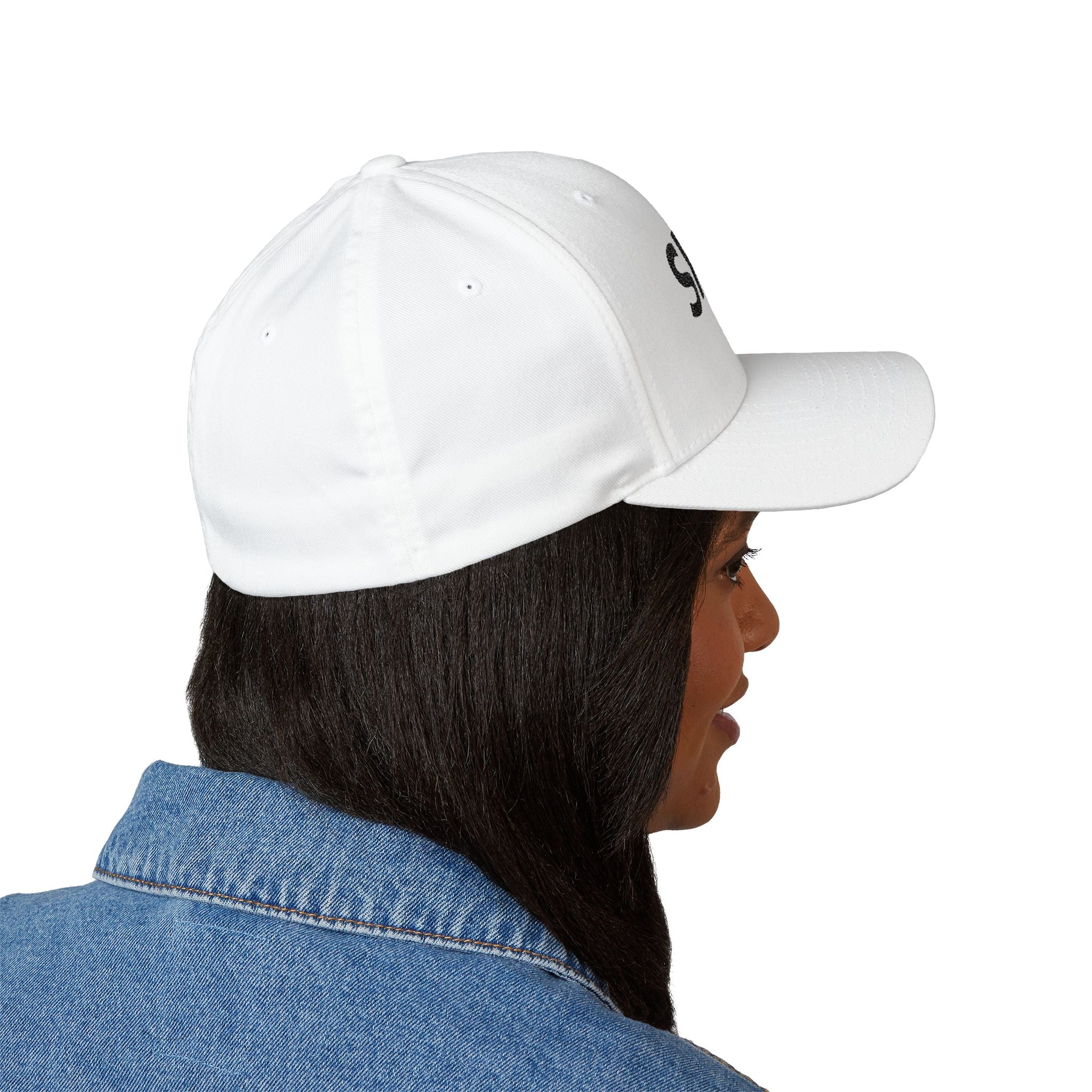 Embroidered 'SHEEP' Closed-Back Cap