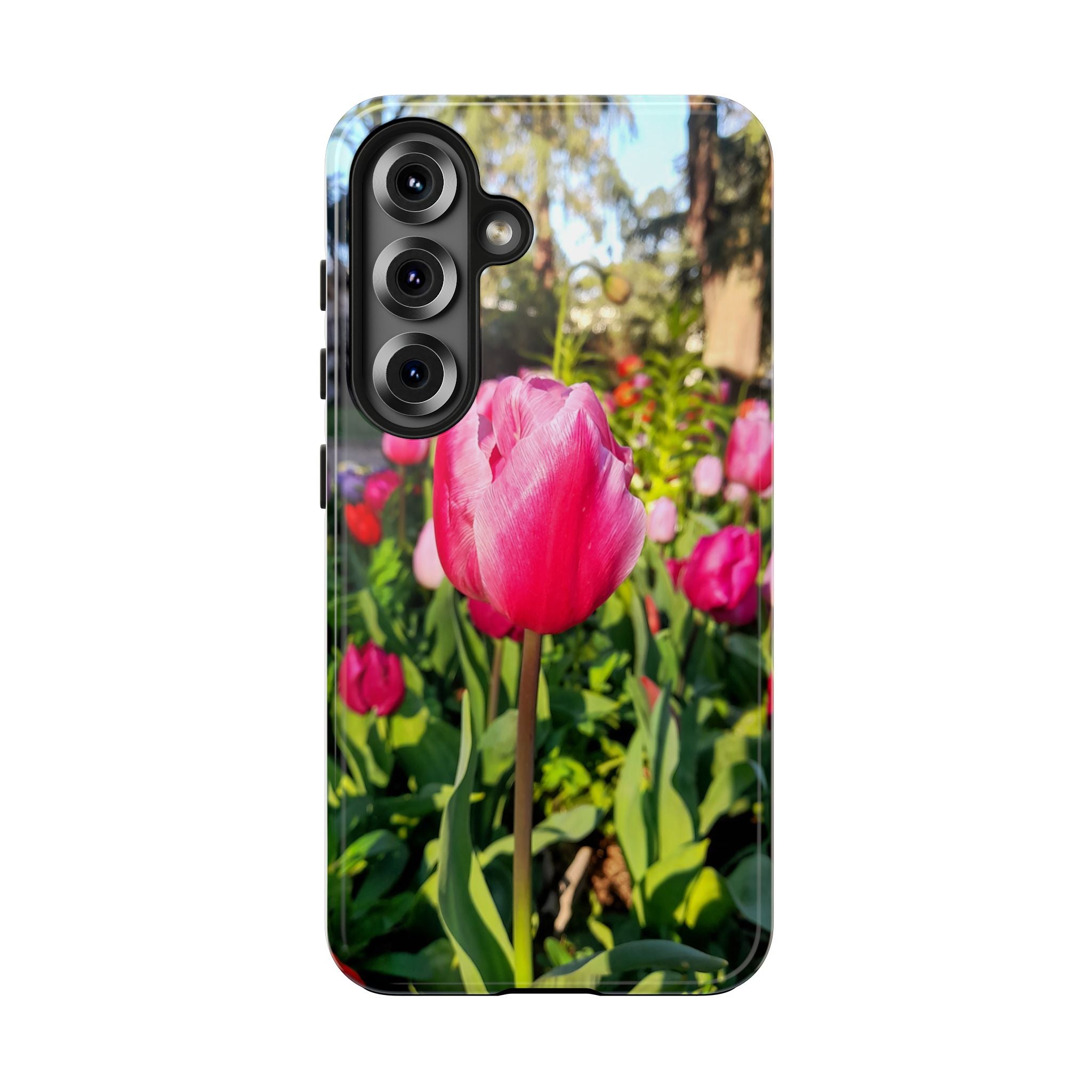 Floral Spring Tough Phone Case — Protective Phone Case with Spring Flowers
