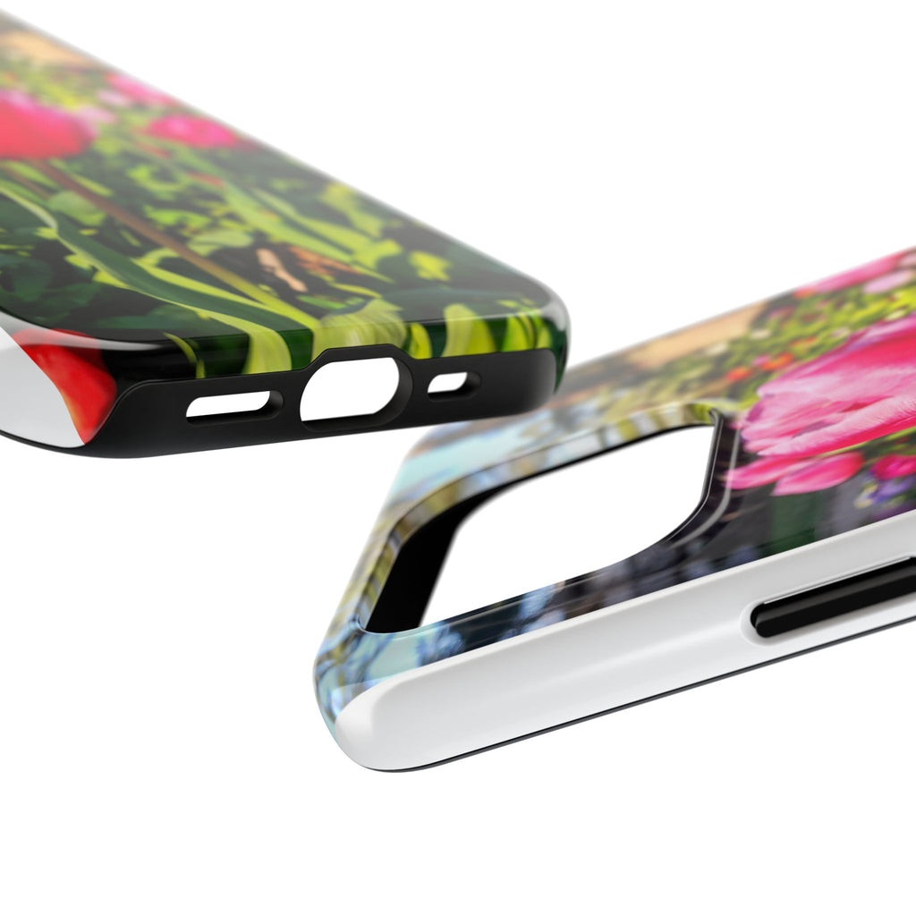 Floral Spring Tough Phone Case — Protective Phone Case with Spring Flowers