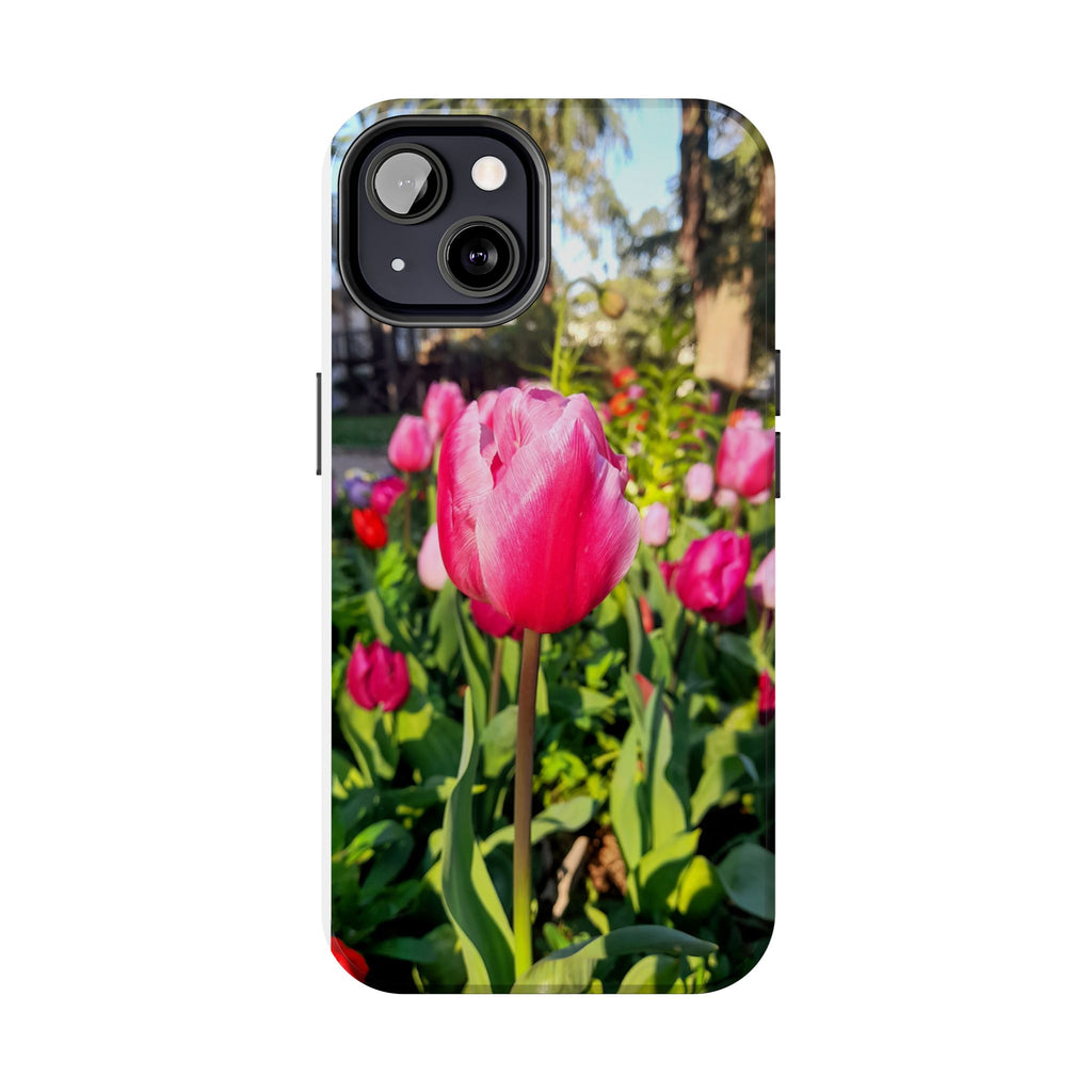 Floral Spring Tough Phone Case — Protective Phone Case with Spring Flowers