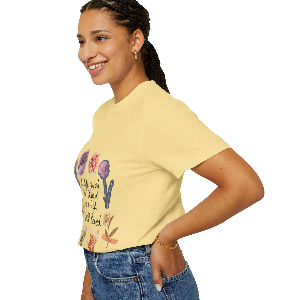Christian Floral T-Shirt — Faith-Inspired Floral Tee