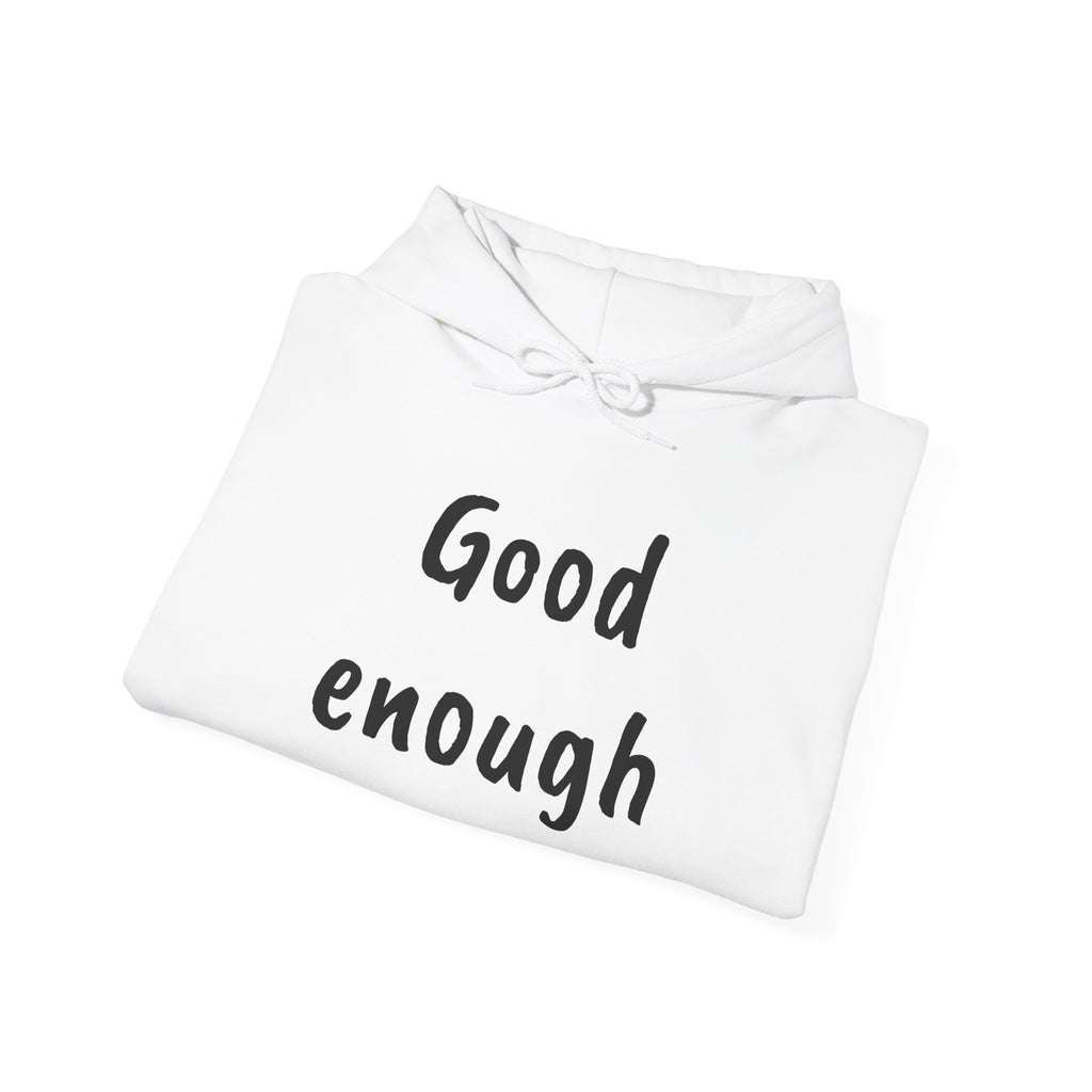 Non‑Perfectionist Motivational Hoodie — Inspirational Quote Sweatshirt