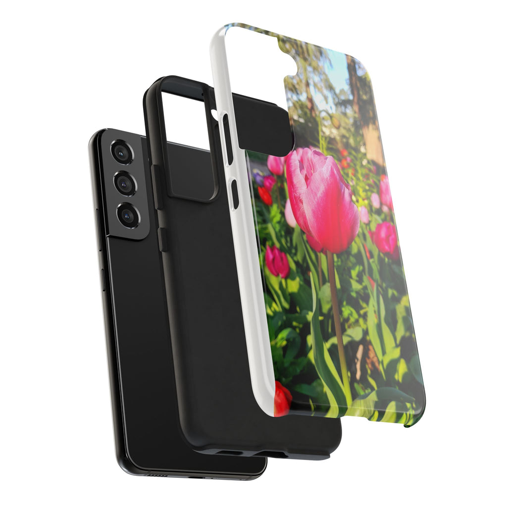Floral Spring Tough Phone Case — Protective Phone Case with Spring Flowers