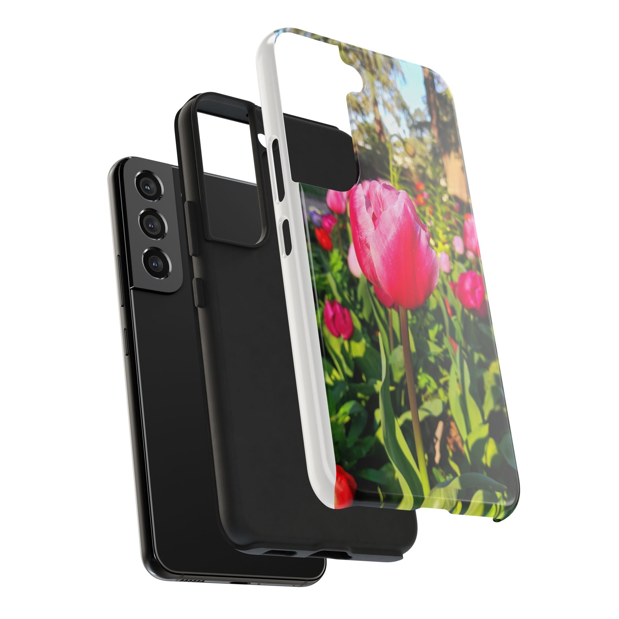 Floral Spring Tough Phone Case — Protective Phone Case with Spring Flowers